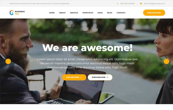 E-Business Website